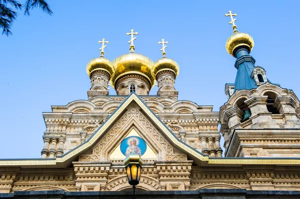 The Russian Orthodox Church of Maria Magdalene, Jerusalem, Israe