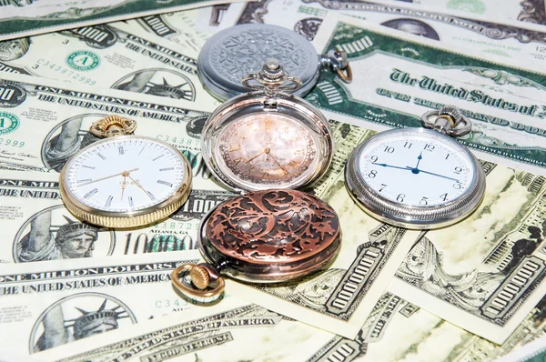 Pocket watches and money