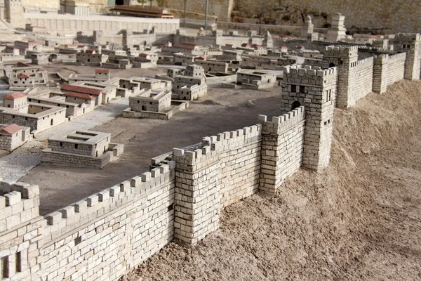Ancient Jerusalem city wall.