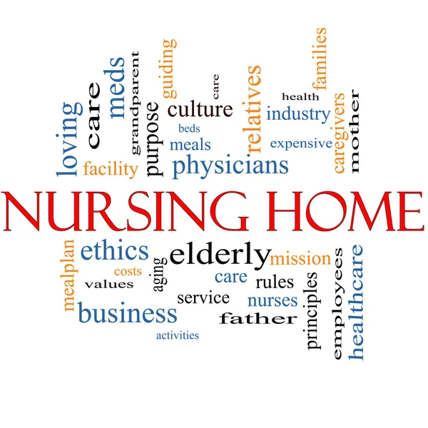 Nursing Home Word Cloud Concept