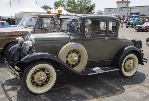 1930 Ford Model A Car Side View