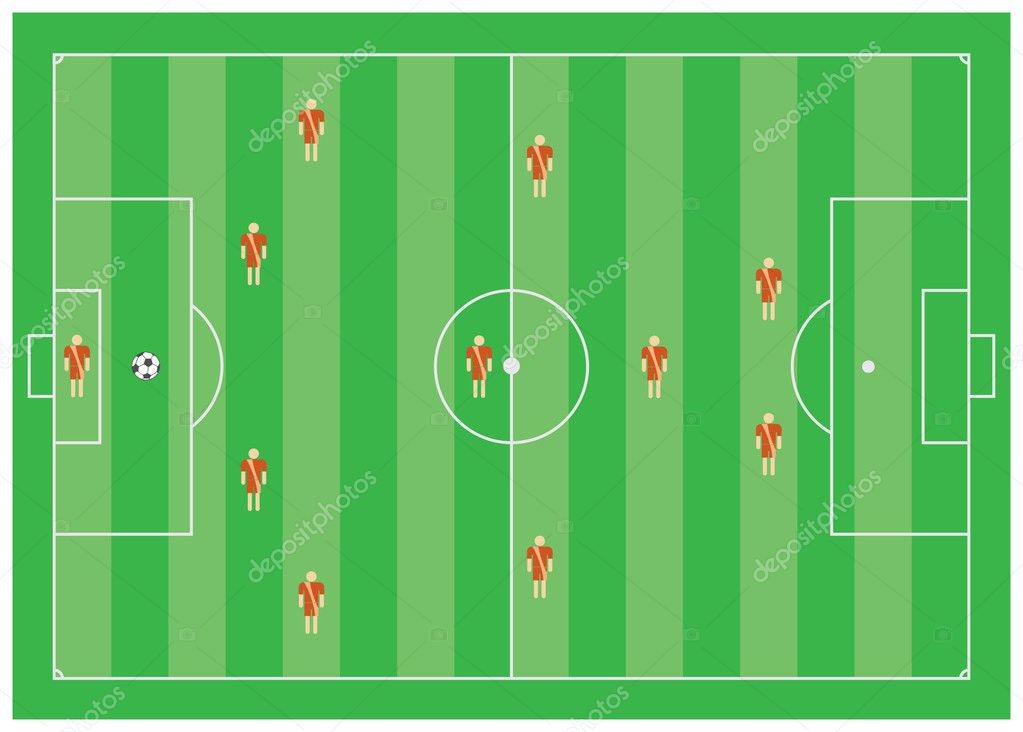 схема в футболе 4-1-3-2