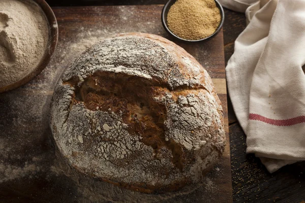 Organic Homemade Ancient Grain Bread