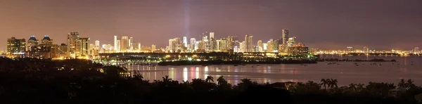 Miami Skyline at Night