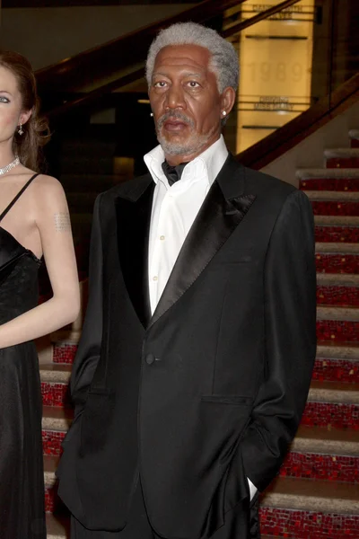 Morgan Freeman Wax Figure