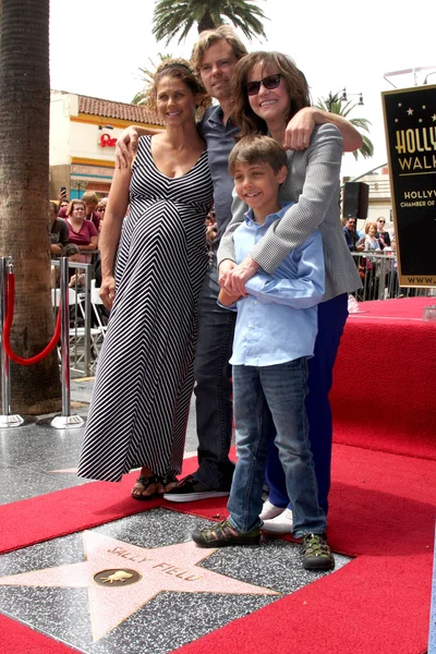 Sally Field, Eli Craig, Sasha Craig and Noah Craig