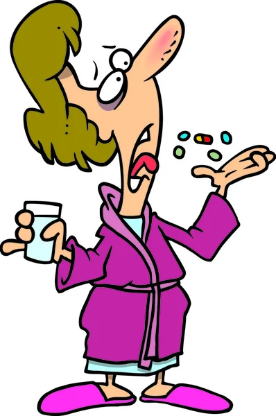 Cartoon Pill Popper