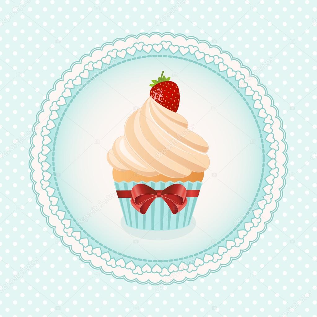 â€”  Stock vintage #31273273 Cupcake cupcake ztc78 logo © Vintage Vector