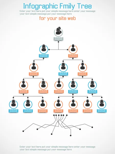 INFOGRAPHIC FAMILY TREE