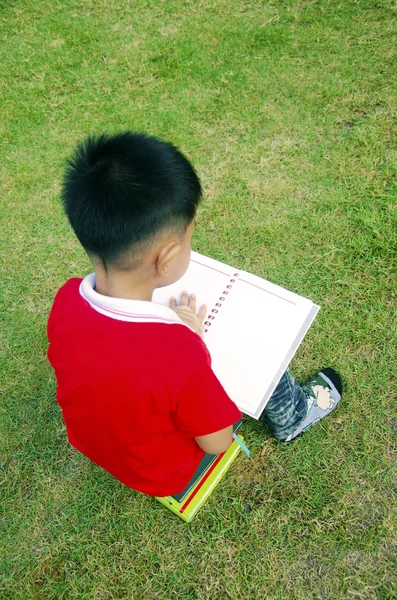 Children with books