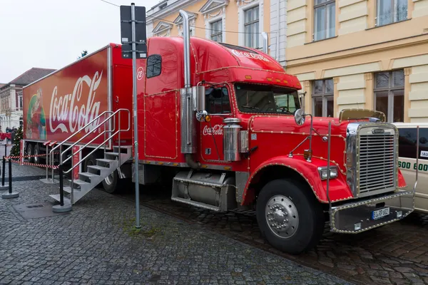 Coca-Cola iconic Christmas truck at \