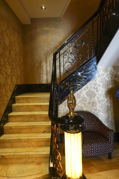 Indoor stairs