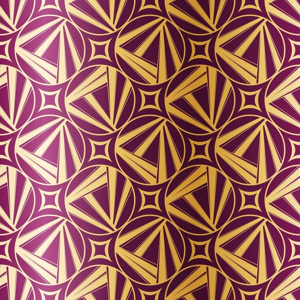 Art Deco Geometric Seamless Pattern