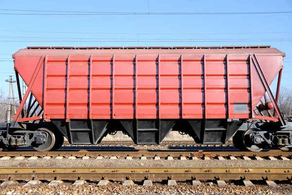 The train with cars for dry cargo