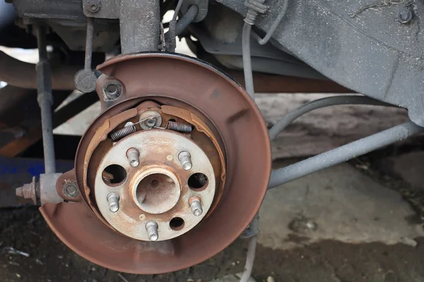 Old car disk brake