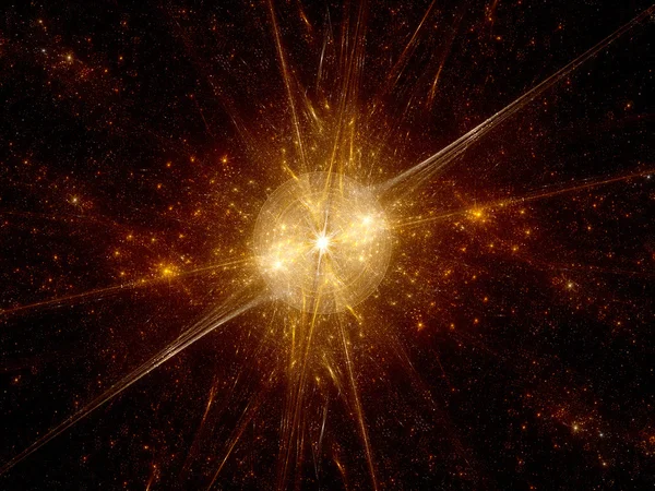 Big bang in deep space