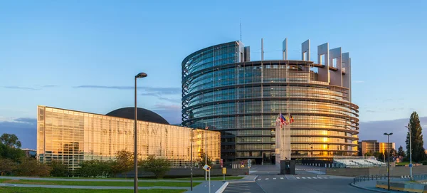 European Parliament building in Strasbourg, France