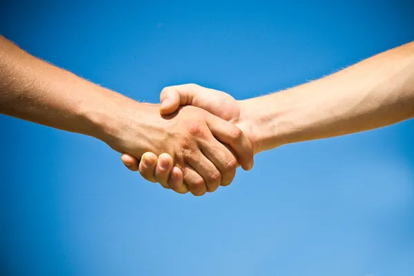 Shake hands handshake togetherness agreement.