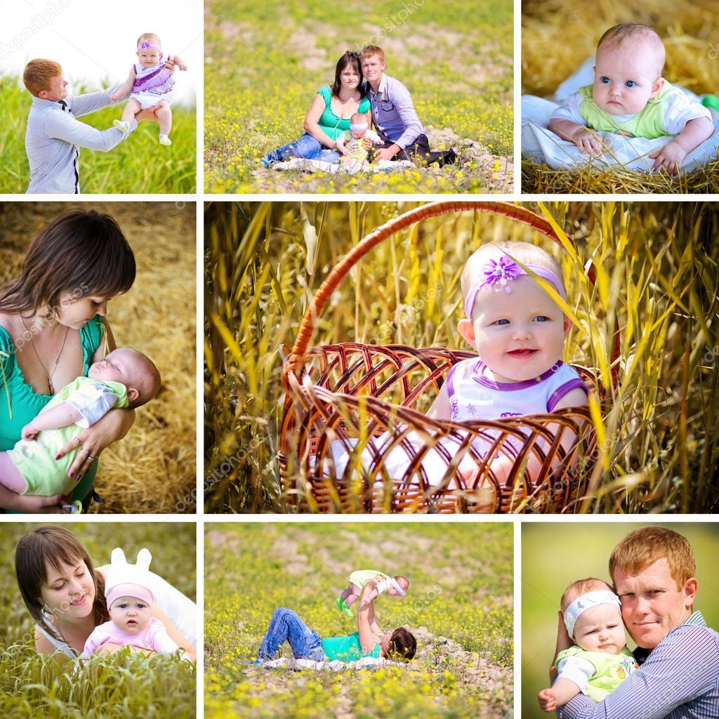 Как сделать коллаж семейной фотографии Как сделать коллаж семейной фотографии