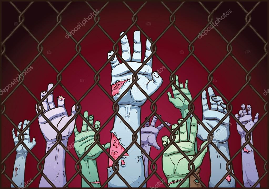 Cartoon Arm Reaching