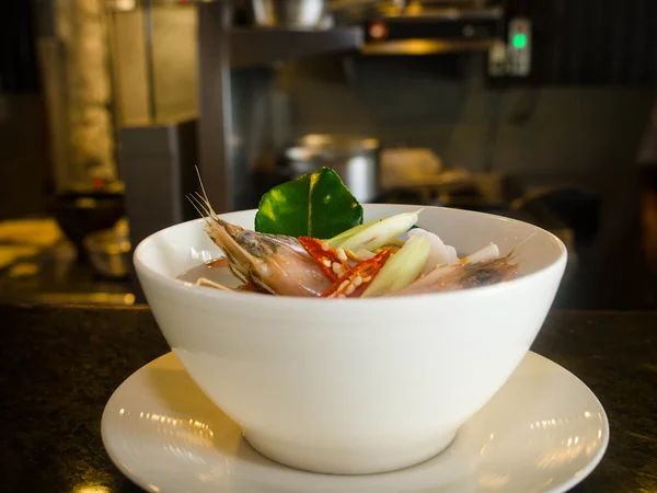 Tom Yum Kung, Thai food and ready to serve.