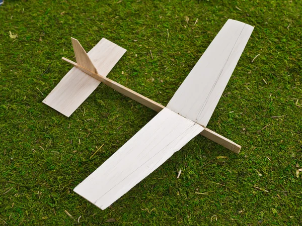 Balsa Wood Toy Model Airplane