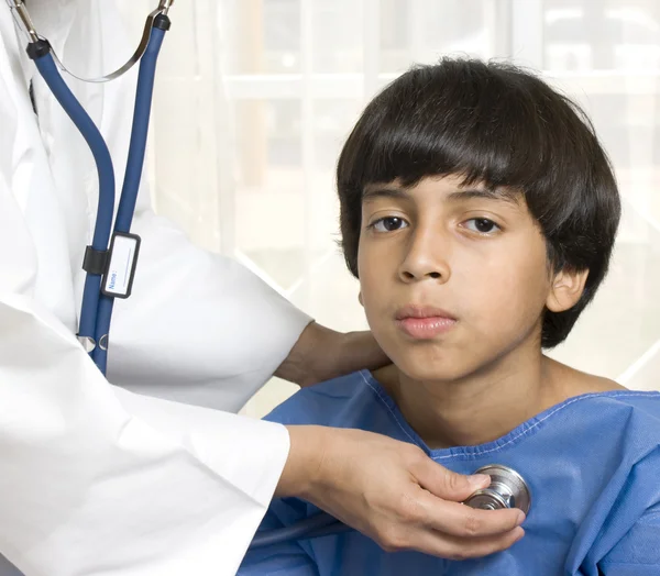Boy at the doctor\'s office