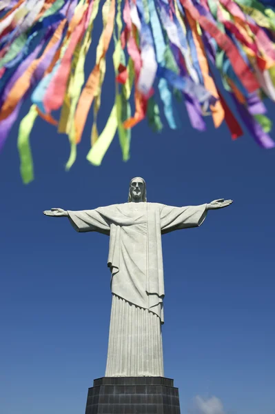 Rio Carnival Celebration at Statue of Corcovado
