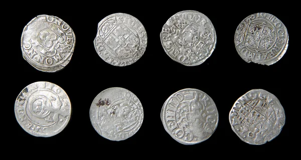 Copies of ancient Roman silver coins