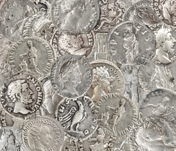 Silver Roman denarius