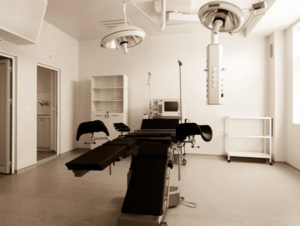 Therapeutic and diagnostic rooms with medical equipment