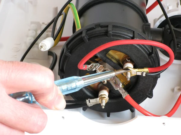 Repair of electric water heater