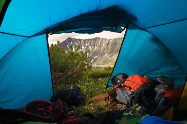 View from tent