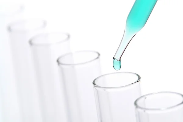 Laboratory Test Tubes in Science Research Lab — Stock Photo #12224312