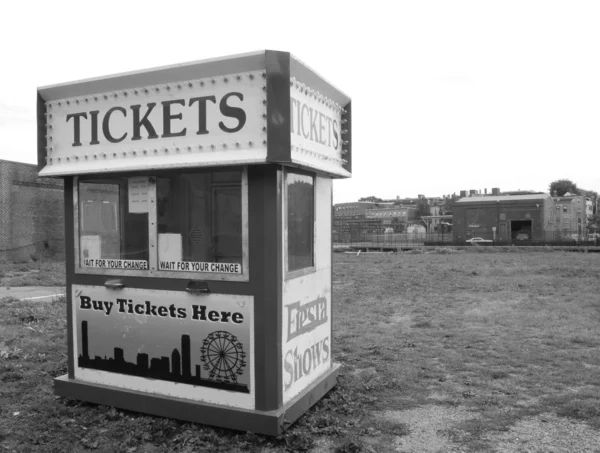 Ticket booth in Salem, MA