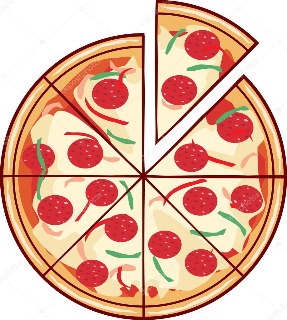 pizza clipart vector - photo #7