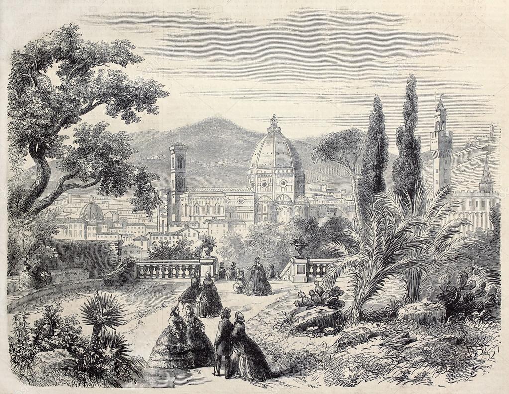 Veduta di firenze — foto stock © marzolino #13294805