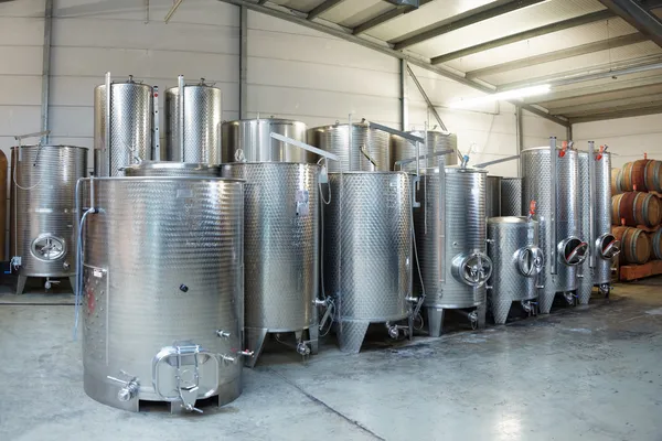 Fermentation stainless steel vats