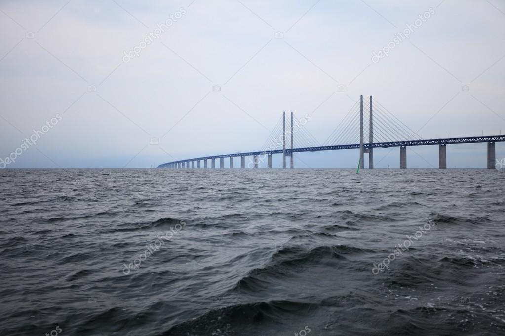 Bridge Of Oresund - Between Denmark And Sweden