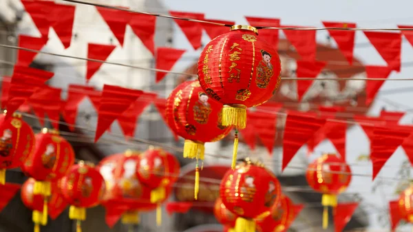 Lanterns in chinese new year day