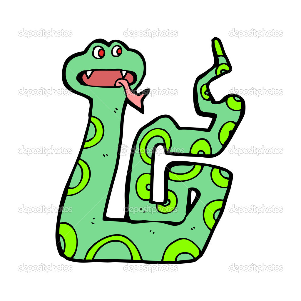 Boa constrictor cartoon — Stock Vector © lineartestpilot #13576494