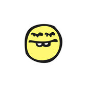 Panic emoticon — Stock Vector © yayayoyo #5013668