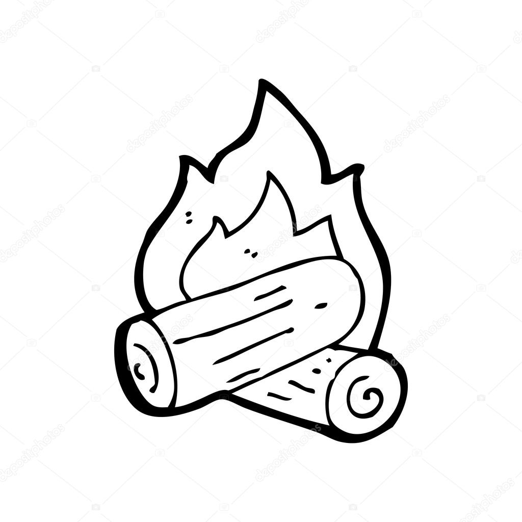 Fogata — Vector de stock © lineartestpilot #20080587