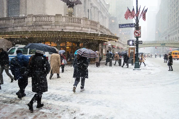 Snowy Grand Central