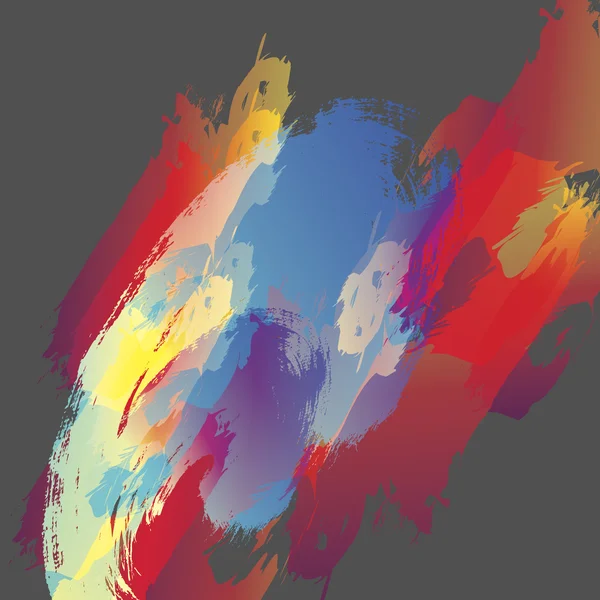 Abstract paint brush stroke background