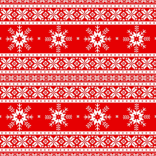 Traditional christmas pattern