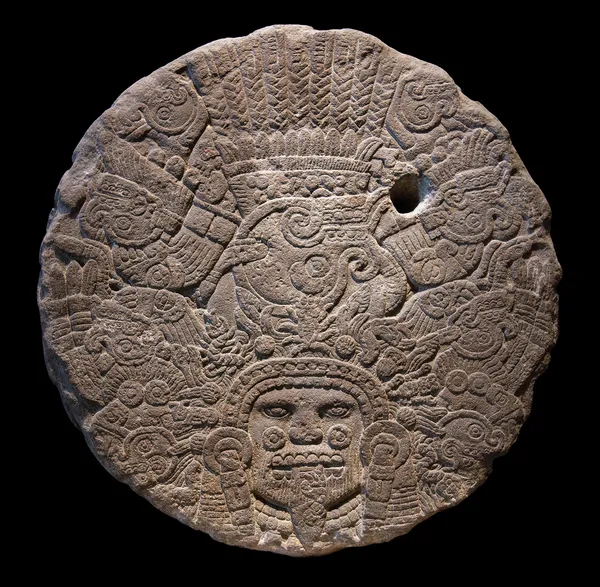 Stone altar disk to Tlaltecuhtli, Lord of the Earth.