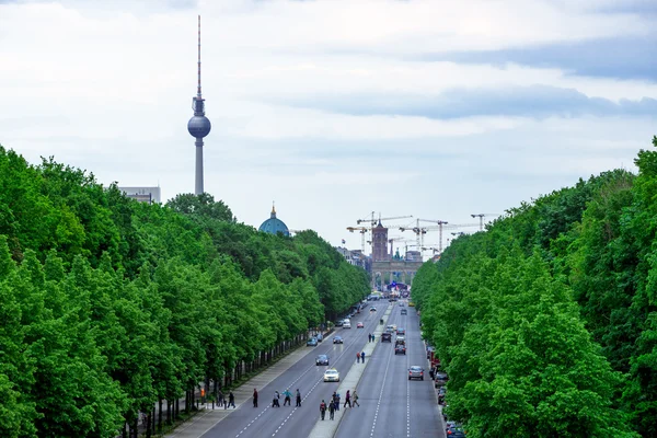 Wide Berlin street Germany