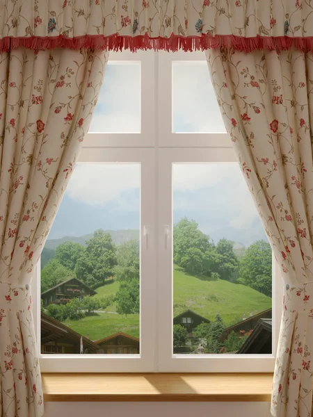 Window with a beautiful view