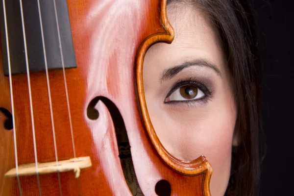 Face Behind Violin